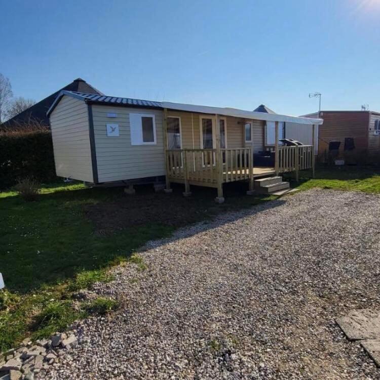 Mobil Home Neuf 6/8 Pers Biville-sur-Mer エクステリア 写真