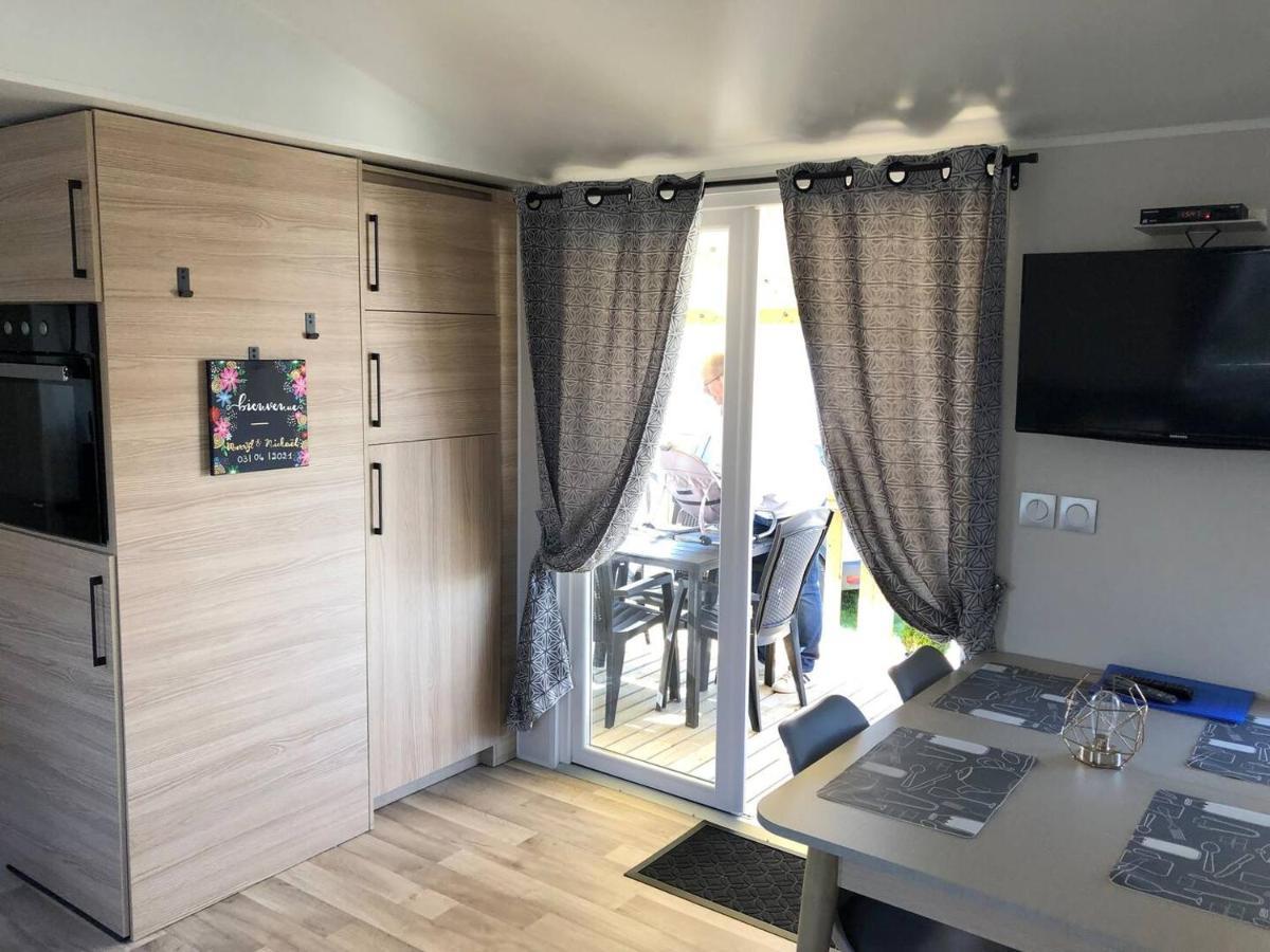 Mobil Home Neuf 6/8 Pers Biville-sur-Mer エクステリア 写真