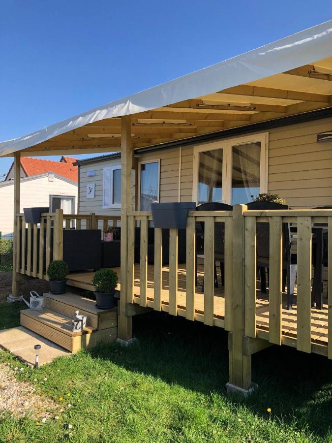 Mobil Home Neuf 6/8 Pers Biville-sur-Mer エクステリア 写真