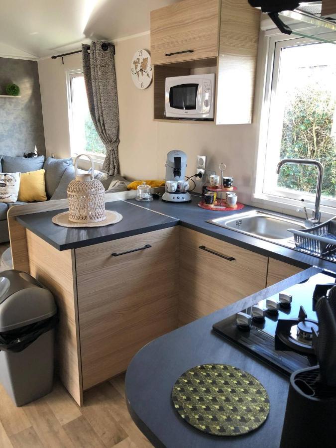 Mobil Home Neuf 6/8 Pers Biville-sur-Mer エクステリア 写真